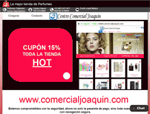 Tablet Screenshot of joaquin.mx